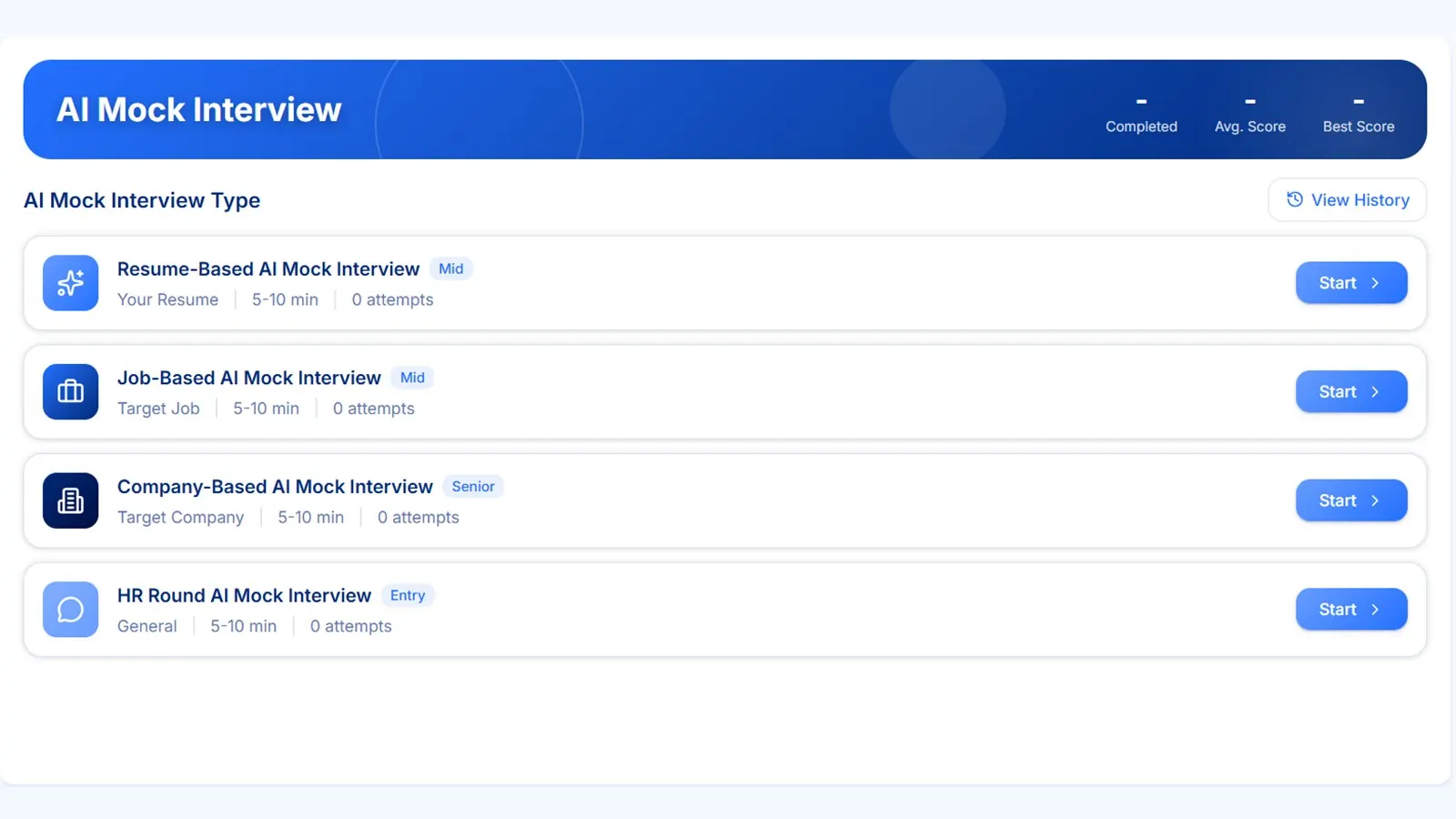 Guidix.ai AI Mock Interview session